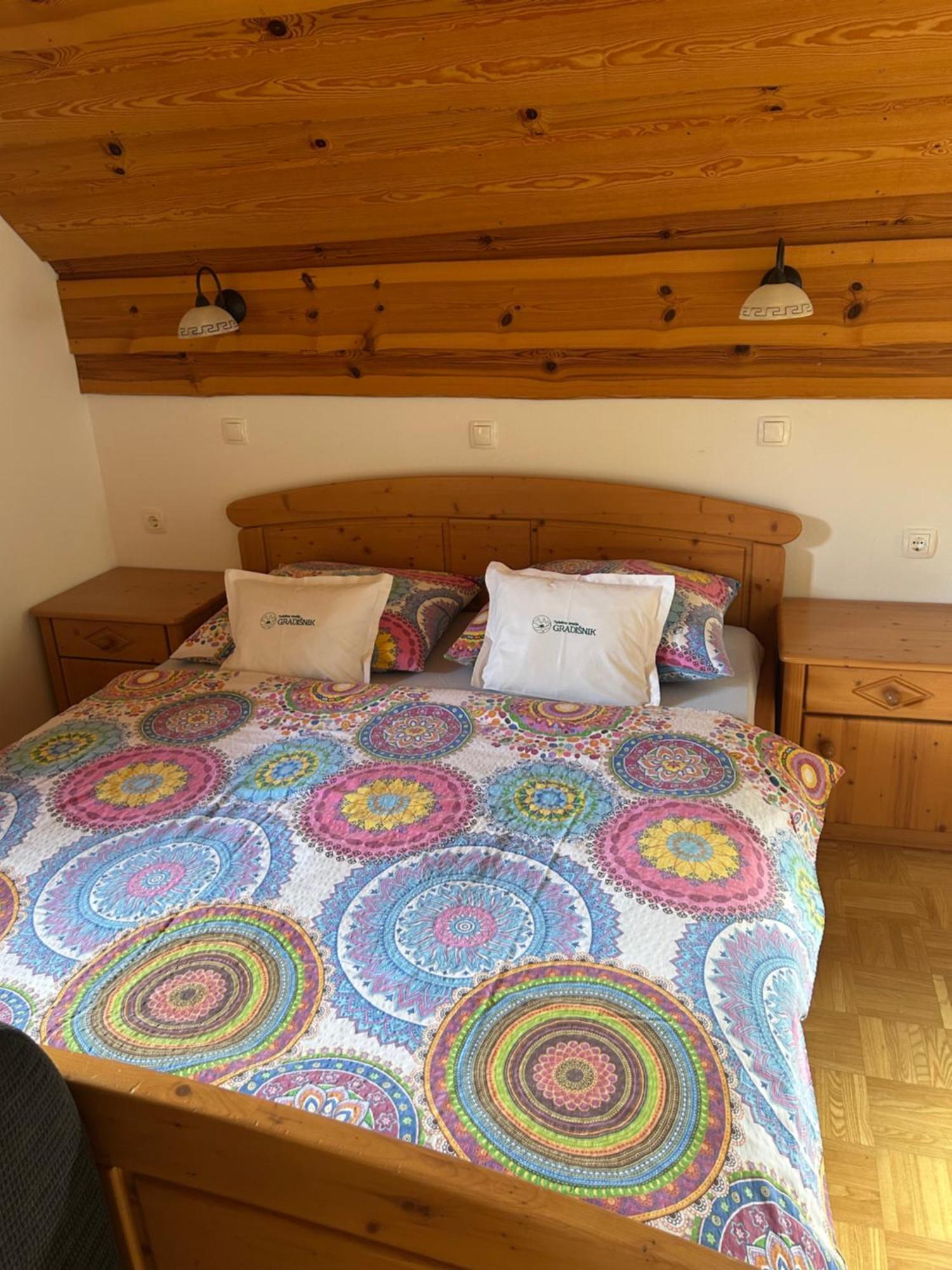 Tourist Farm Gradisnik Apartment โซลกาวา ภายนอก รูปภาพ